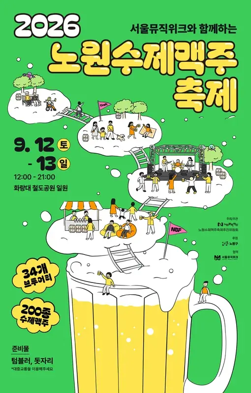 2026 노원수제맥주축제 포스터